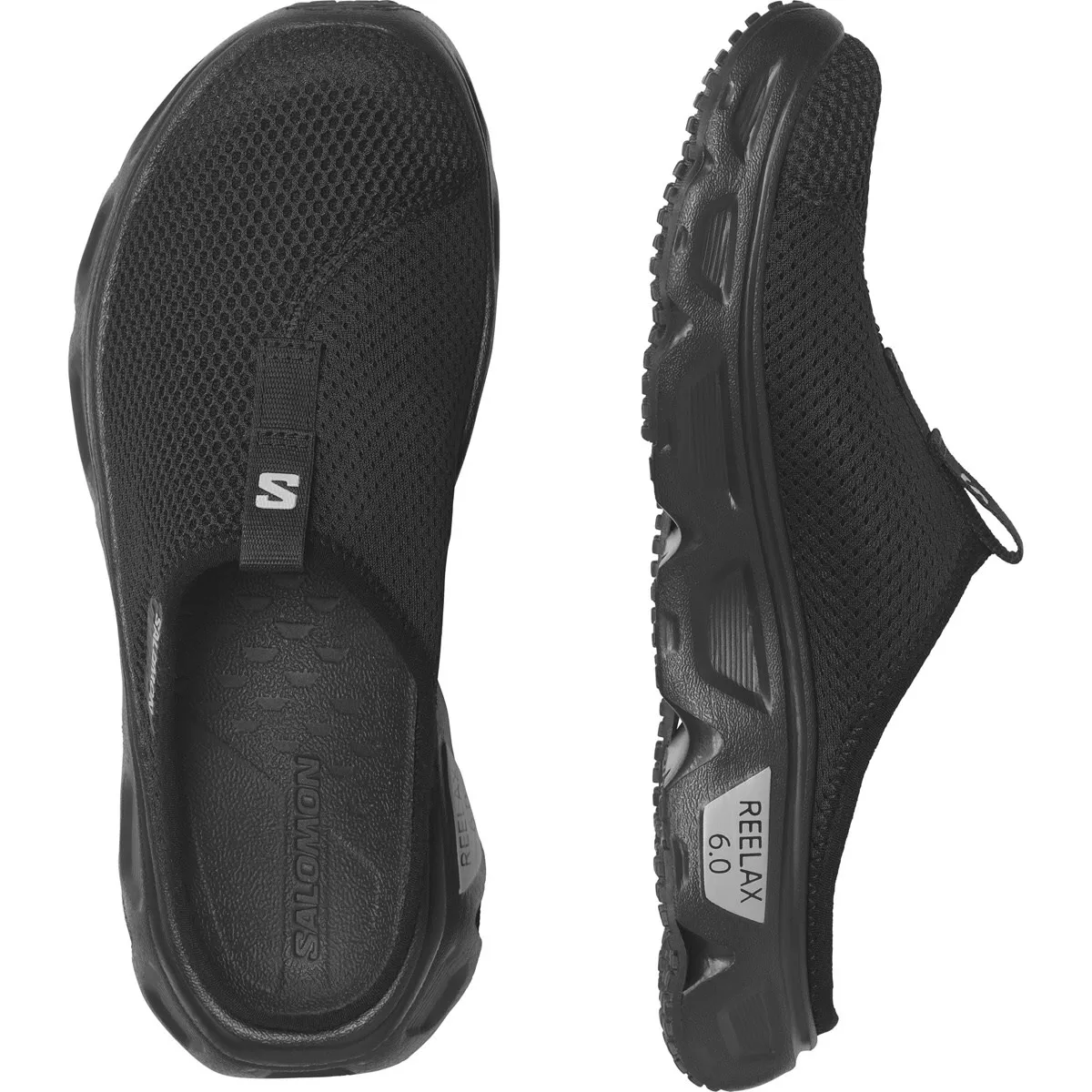 Salomon Women's Reelax Slide 6.0 Black/Black/Alloy