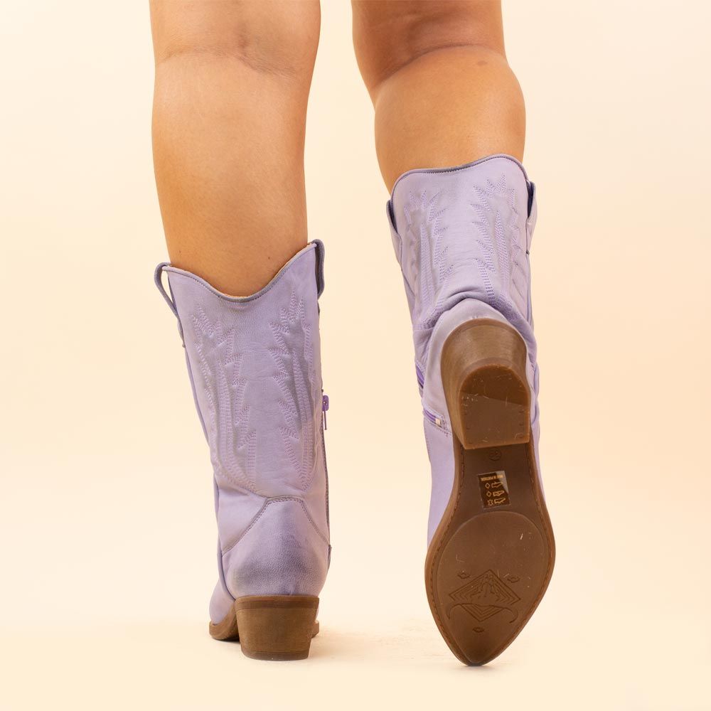 La Pintura cowboyboots Varsy lila