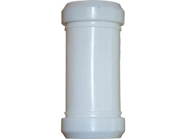 HTP dobbeltmuffe 32 mm hvid