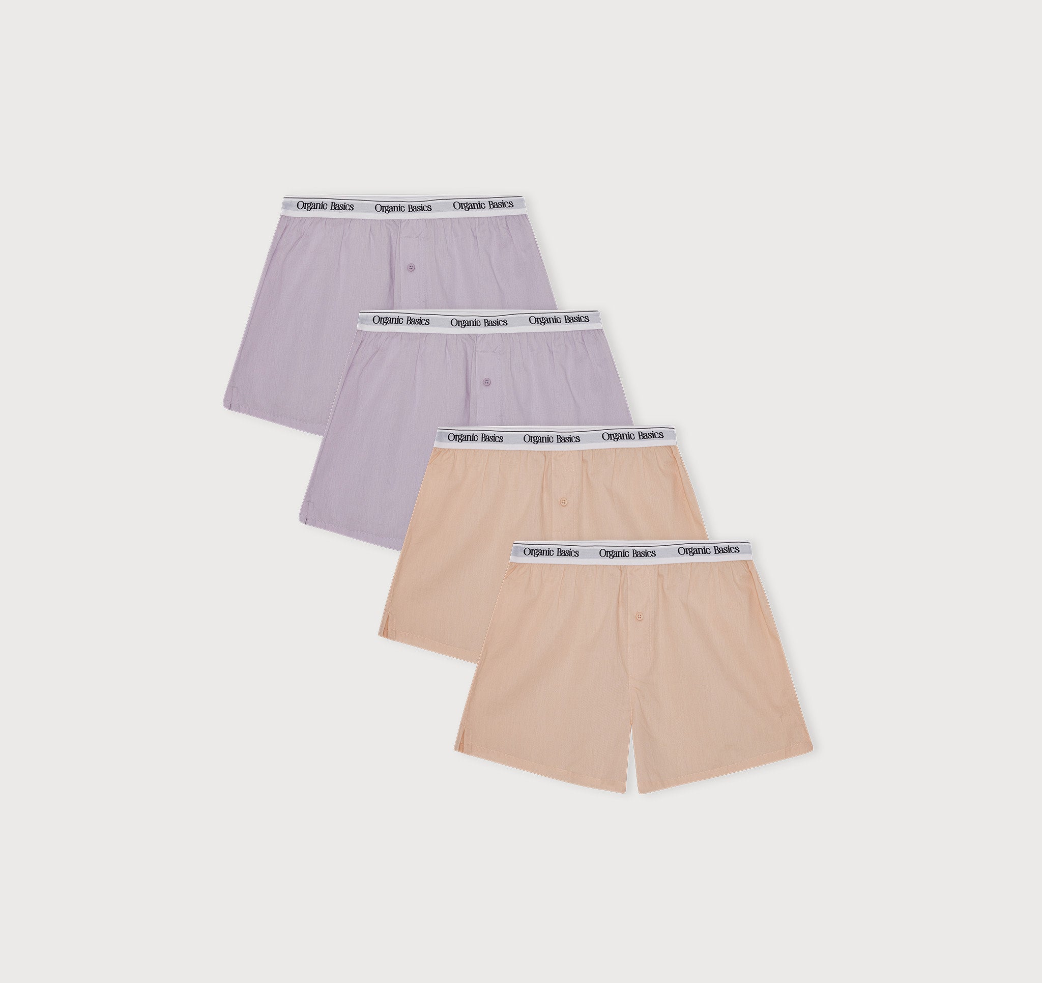ORGANIC COTTON<br>Easy Boxer Shorts 4-Pack