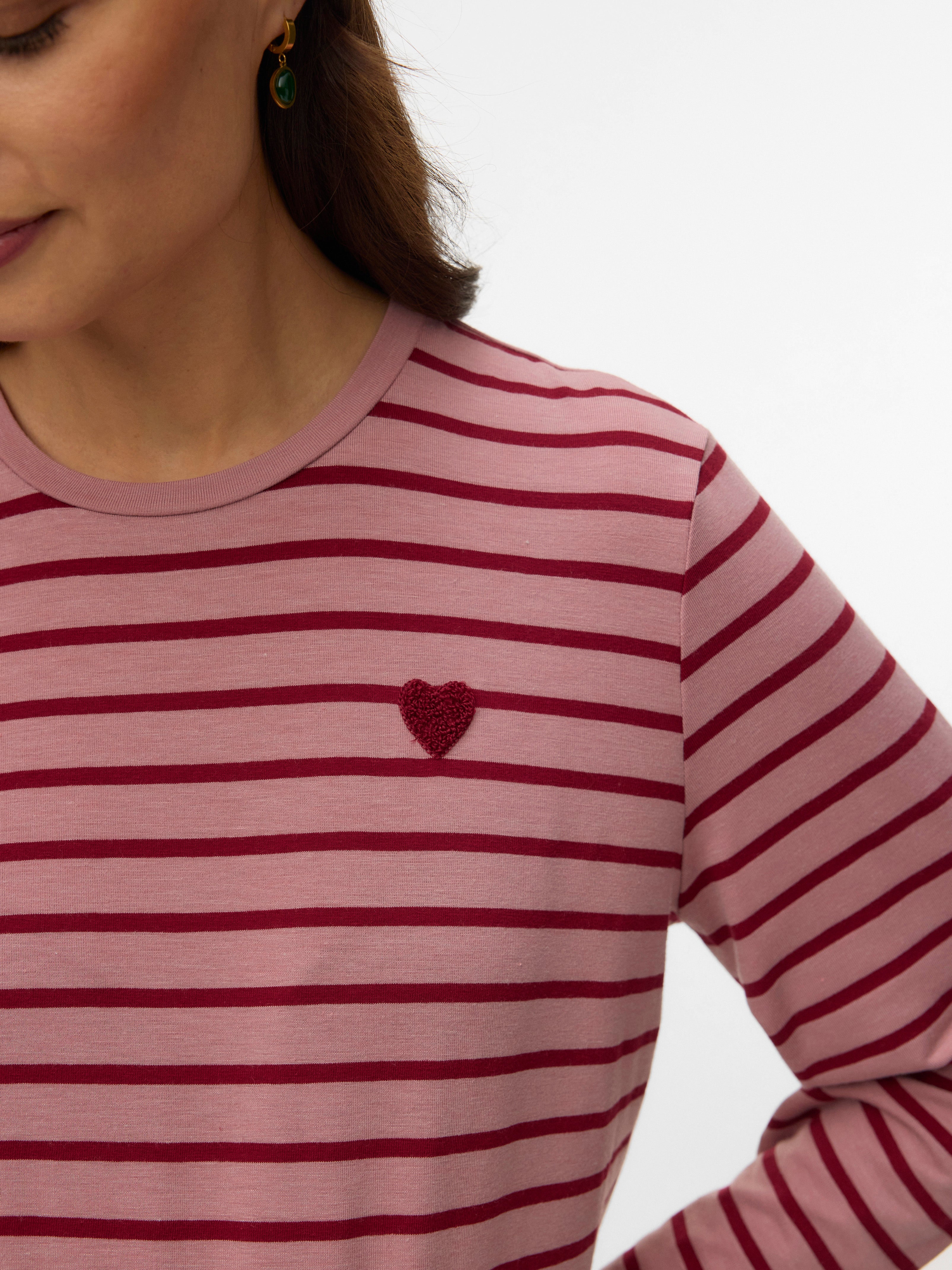 Regular fit O-hals Top
