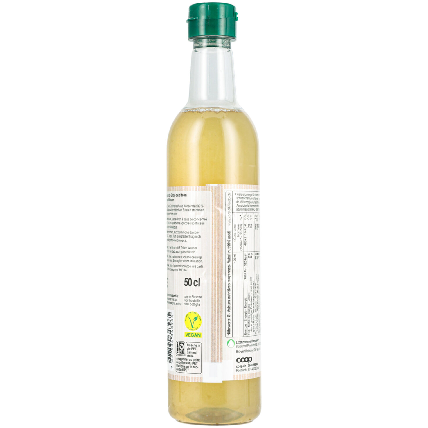 Naturaplan Bio Zitronen Sirup -50cl