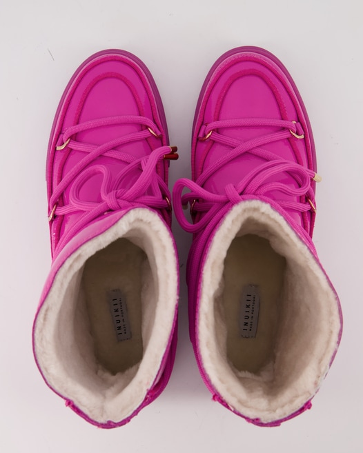 Inuikii Full Leather Naplack Winterschuhe in Rot