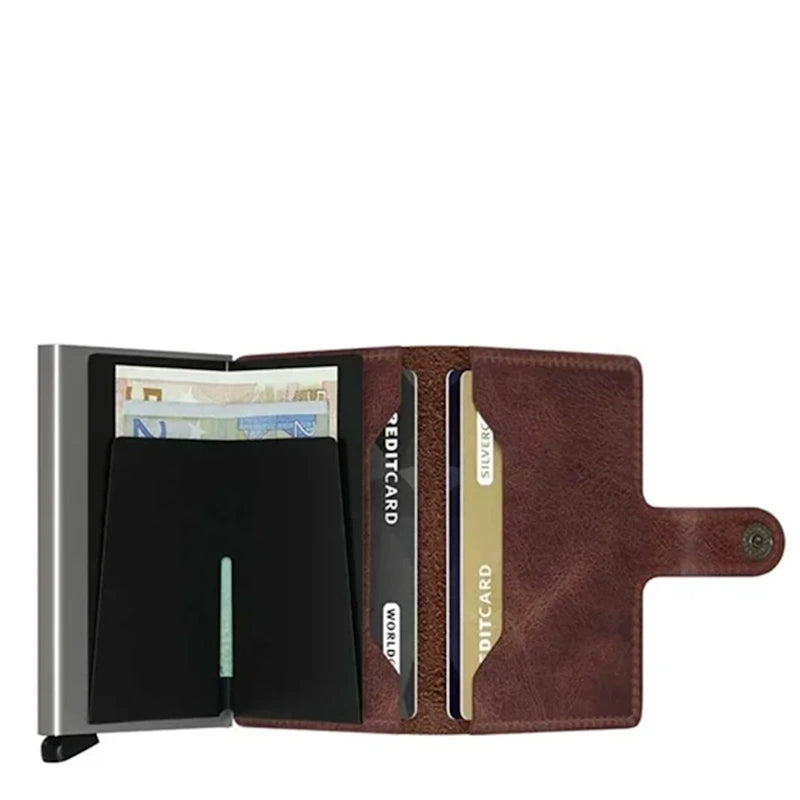 Secrid Mini Wallet Vintage Brown