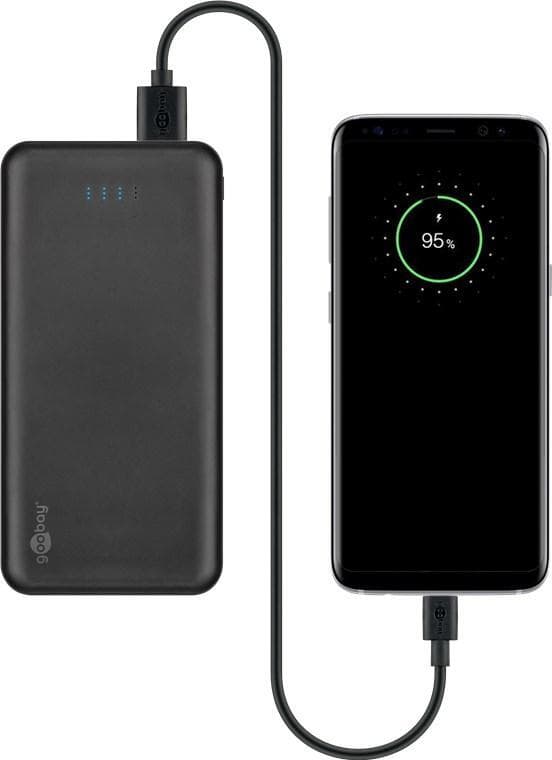 Goobay Powerbank Slimline 10.000 mAh