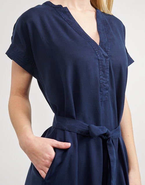 Esprit - tencel belt drs Azul