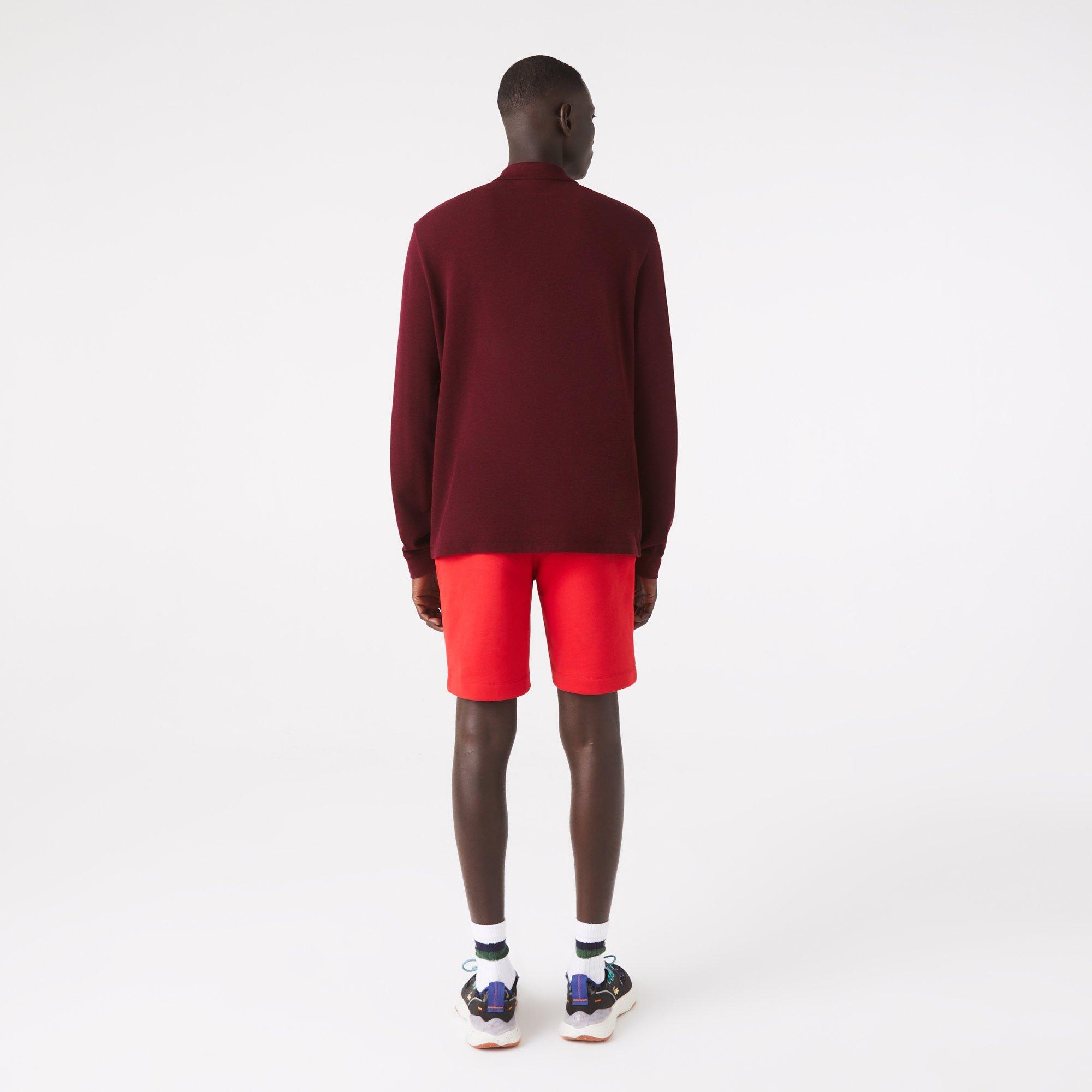 Lacoste Lacoste Crocodile Long Sleeve Polo Shirt Mens