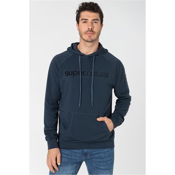 Sweatshirt SUPER.NATURAL M FAVOURITE HOODIE BLUEBERRY