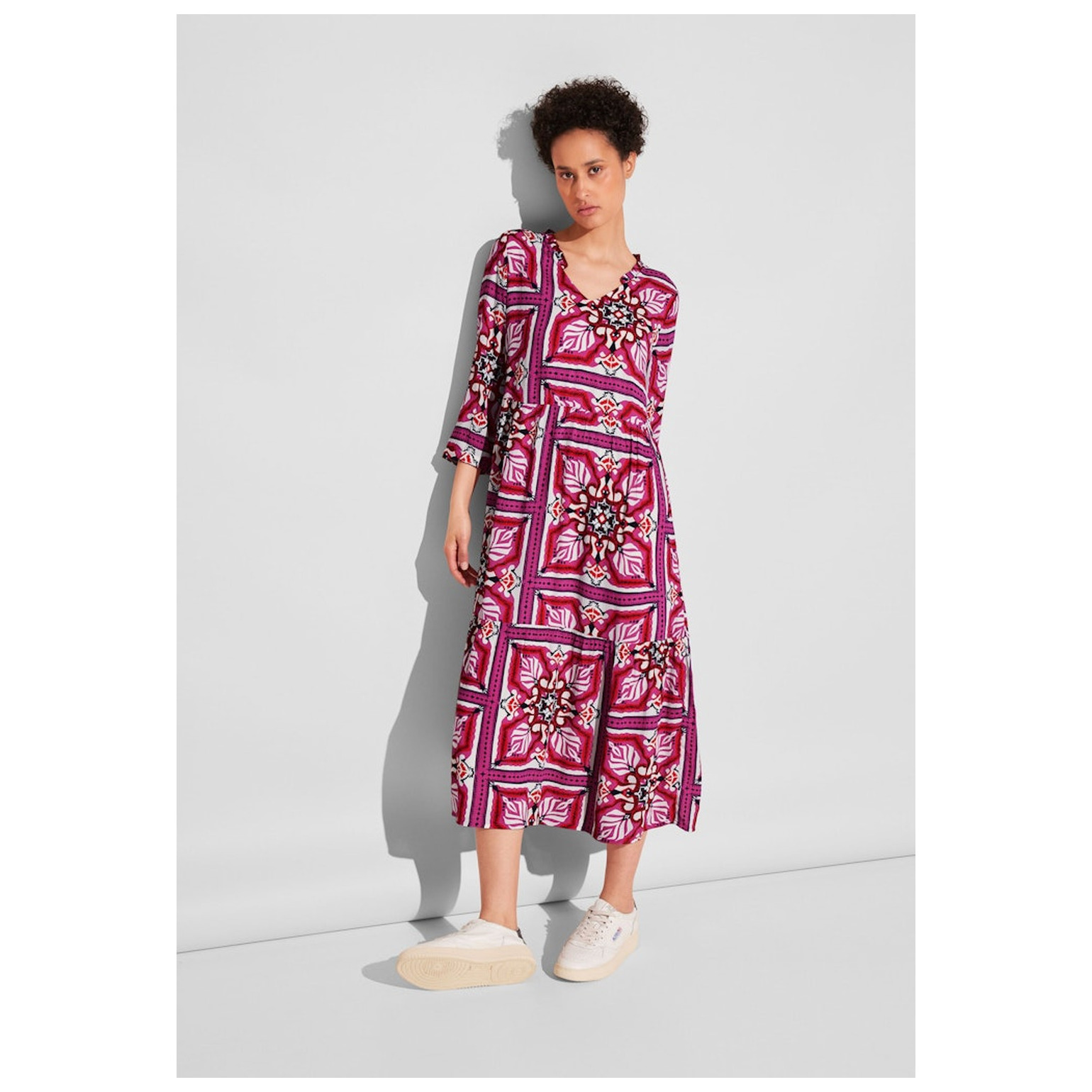 Street One AOP Midi Ethno Dress