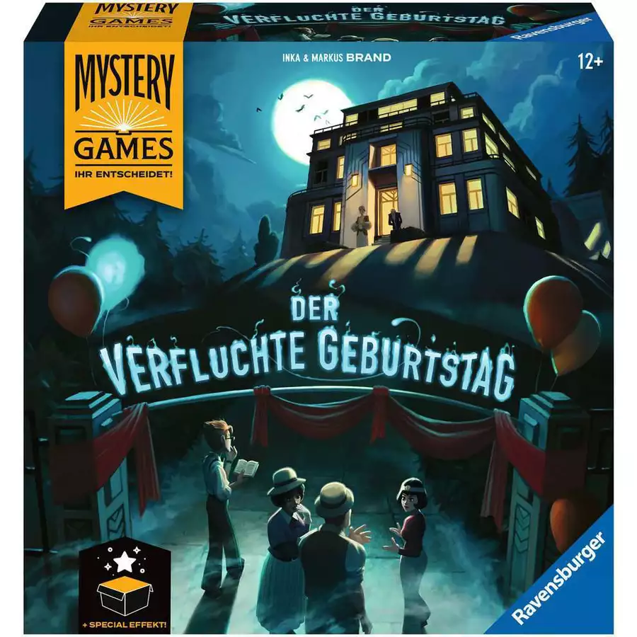 Ravensburger Mystery Games – Der verfluchte Geburtstag bunt