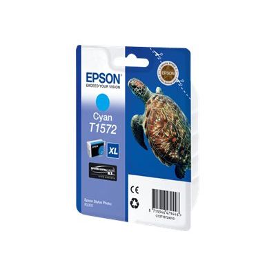 Epson T1572XL Tortue - cyan - cartouche d'encre originale
