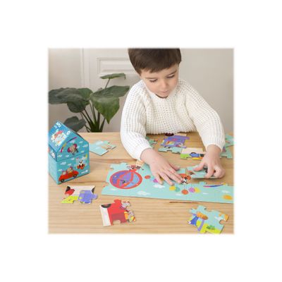 Apli Kids - Puzzle maisonnette - safari