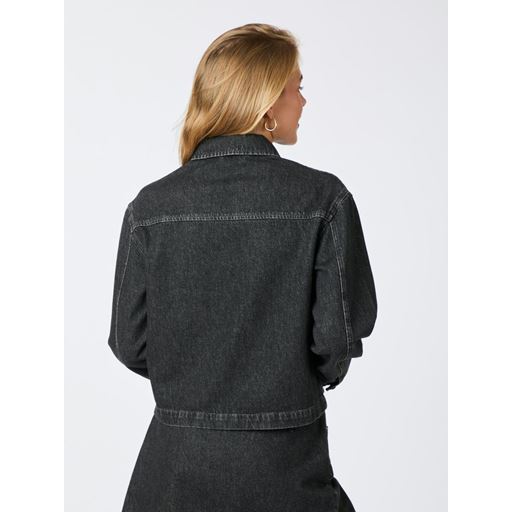 Neo Noir Emilia D Jakke, Dark Grey, 36