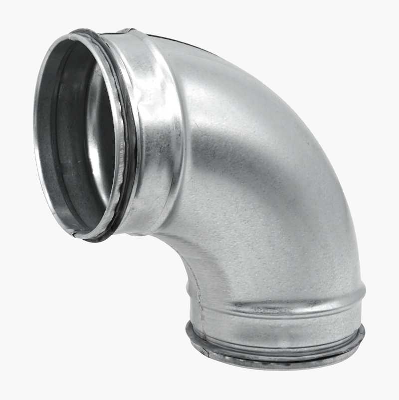 Rørbend 90°, Ø125 mm