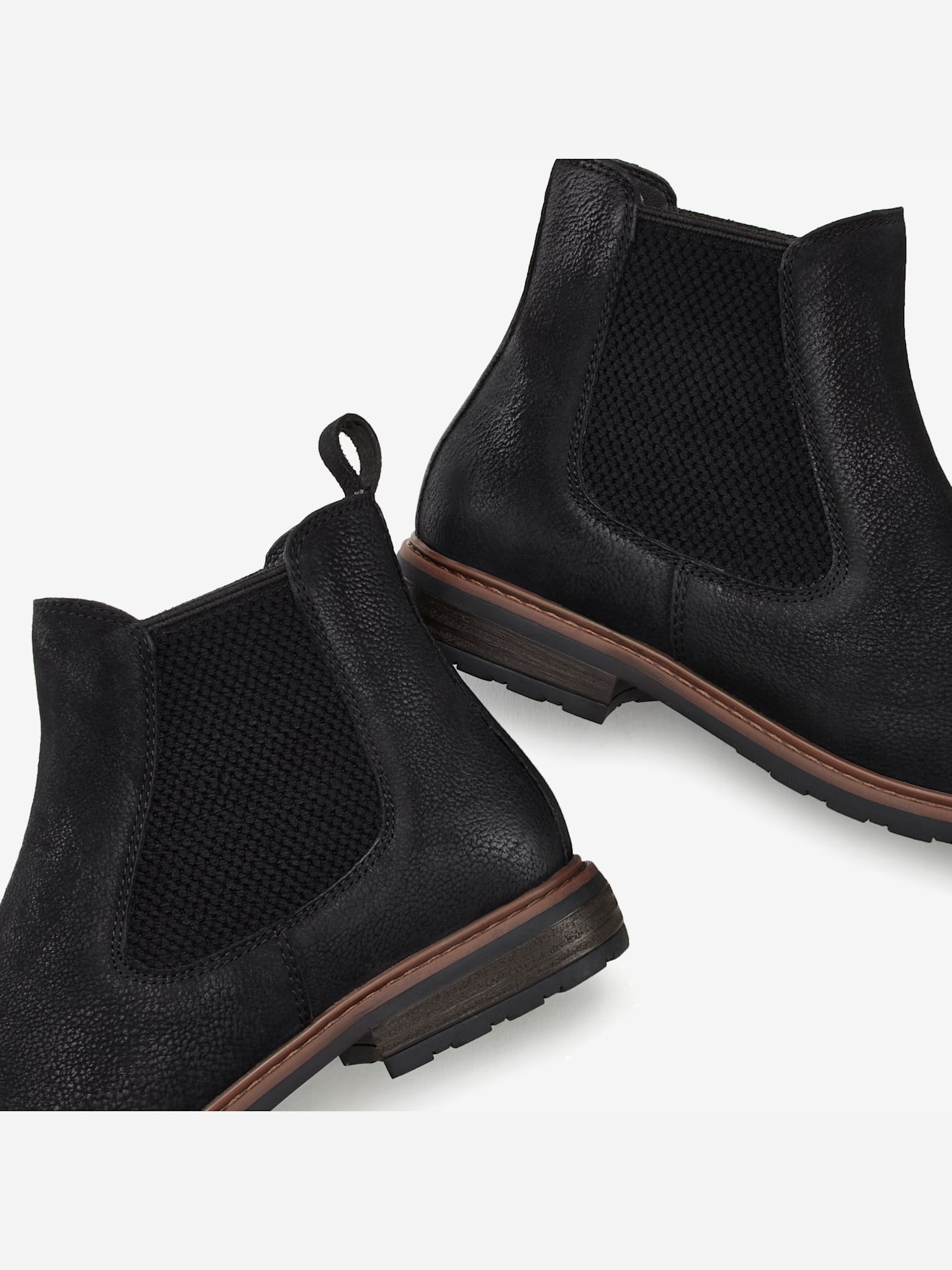Bottines chelsea bottes d'hiver en cuir de qualité