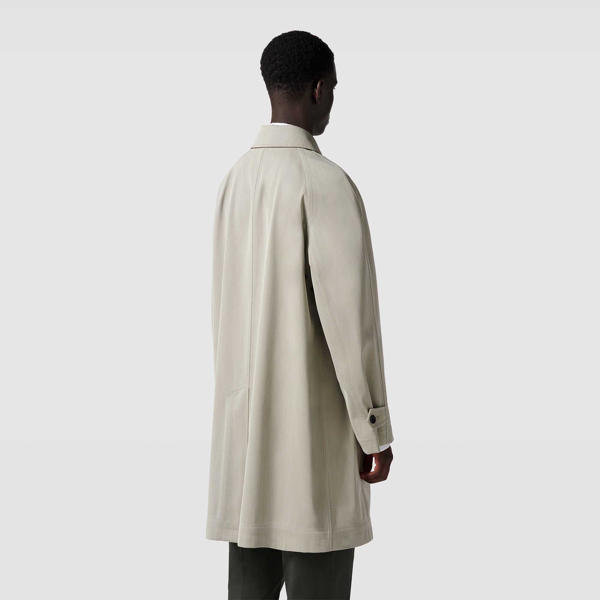 Manteau En Laine Technique