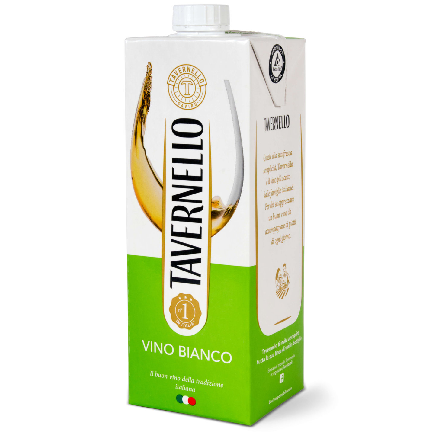 Vino Bianco d'Italia Tavernello -100cl