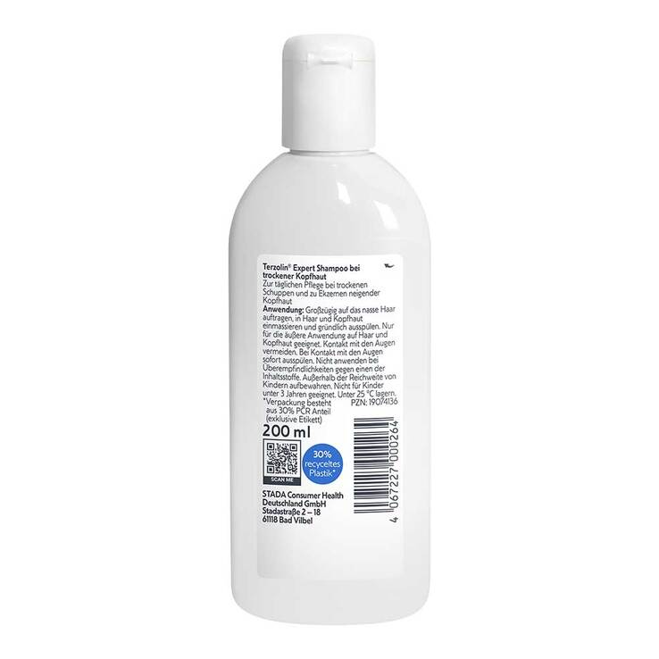 Terzolin Expert Shampoo bei fettiger Kopfhaut, 200 ml