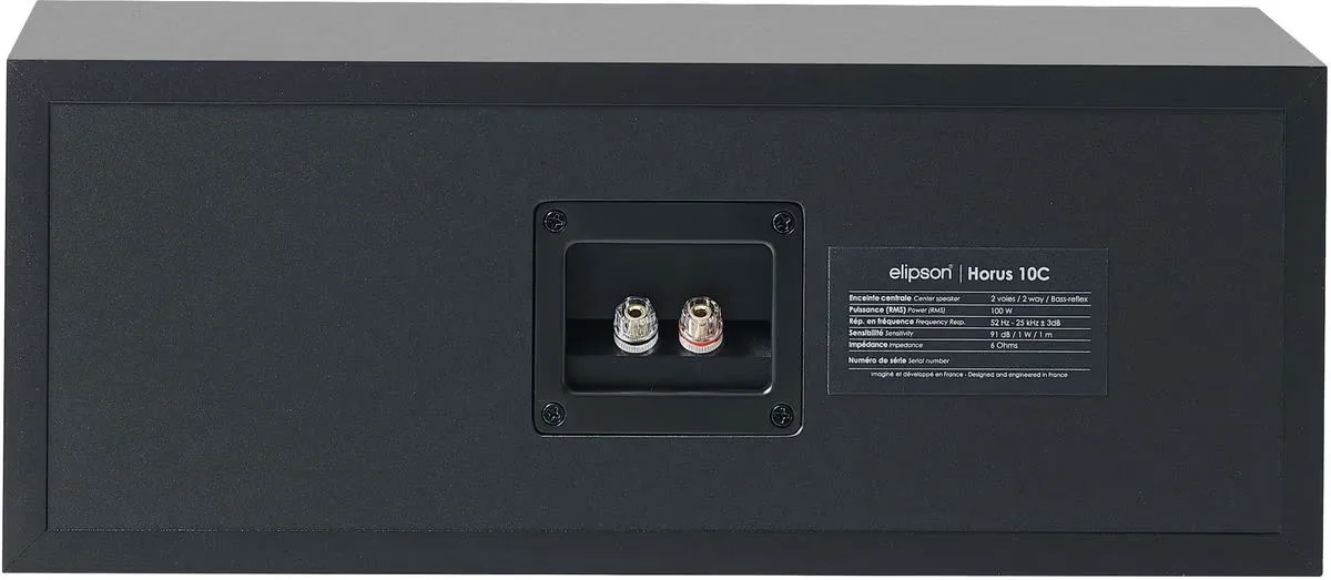 Elipson Horus 6B HCM 5.1 Noir carbone Packs enceintes compactes