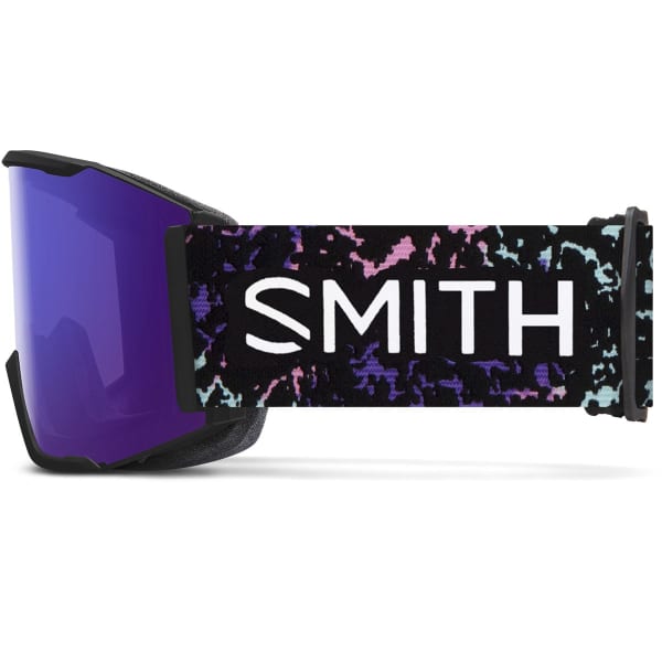 Masque de ski SMITH SQUAD MAG BLACK STUDY HALL CHROMAPOP EVERYDAY VIOLET MIRROR