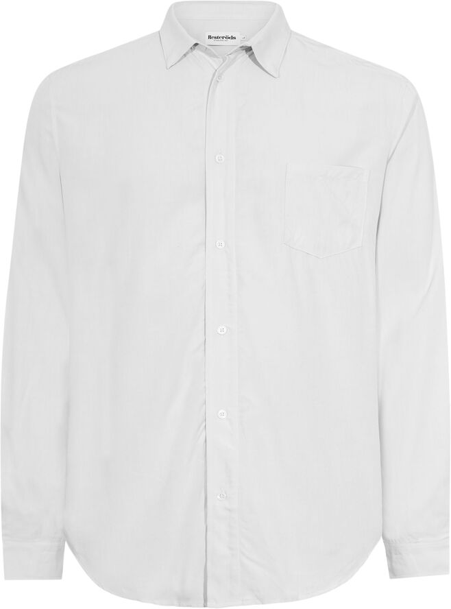 Resteröds Resteröds regular shirt Hvid