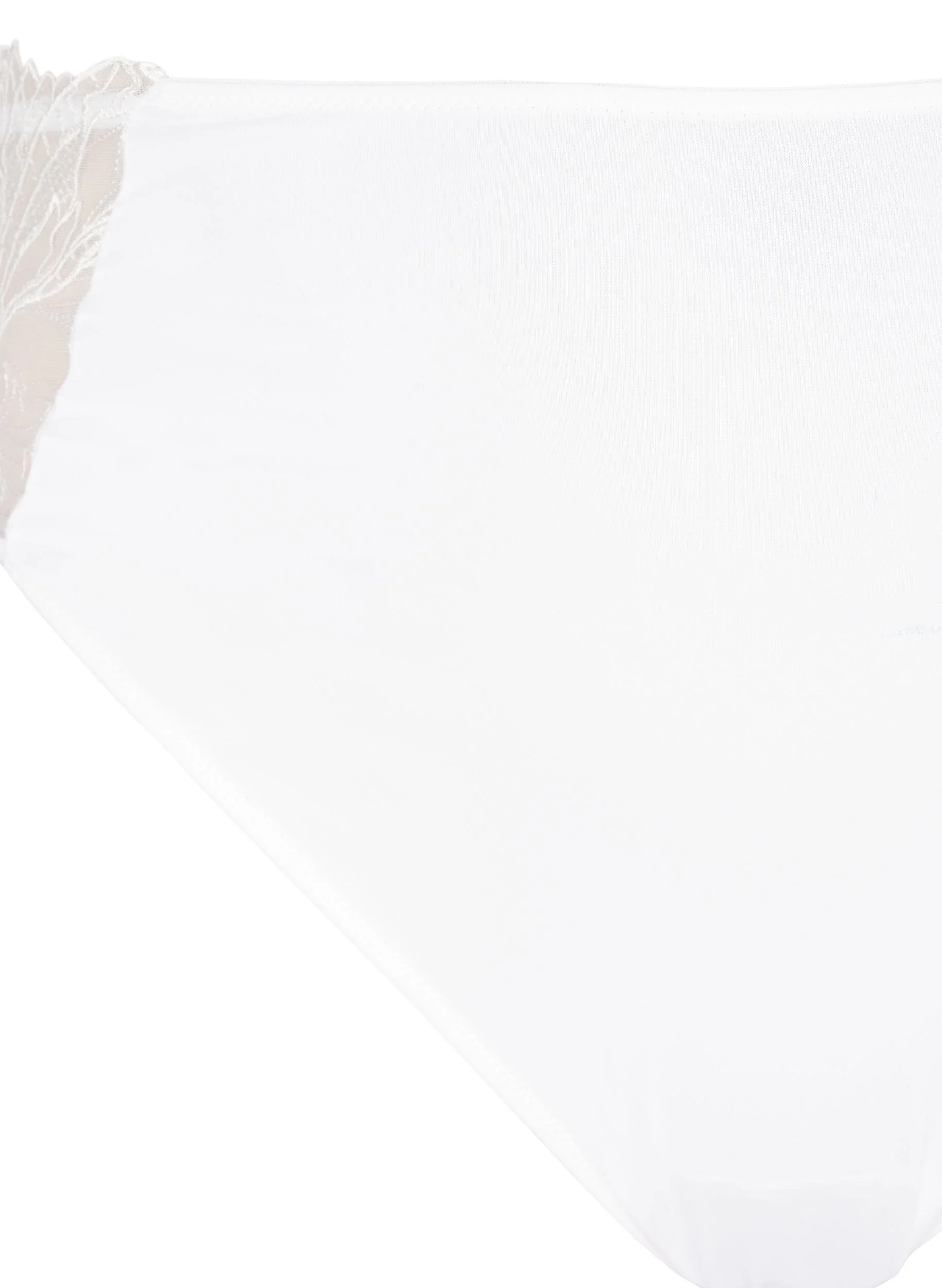 G-streng i microfiber med blonder