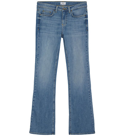 Grønt Jeans - Texas Low Flare - Vintage Blue