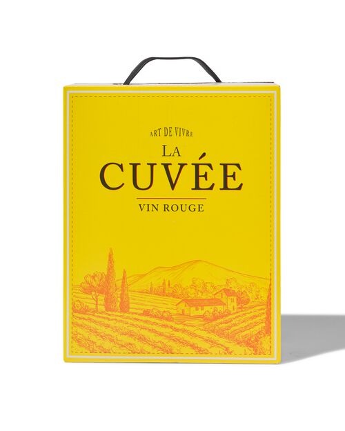 La Cuvée cubi rouge 3L