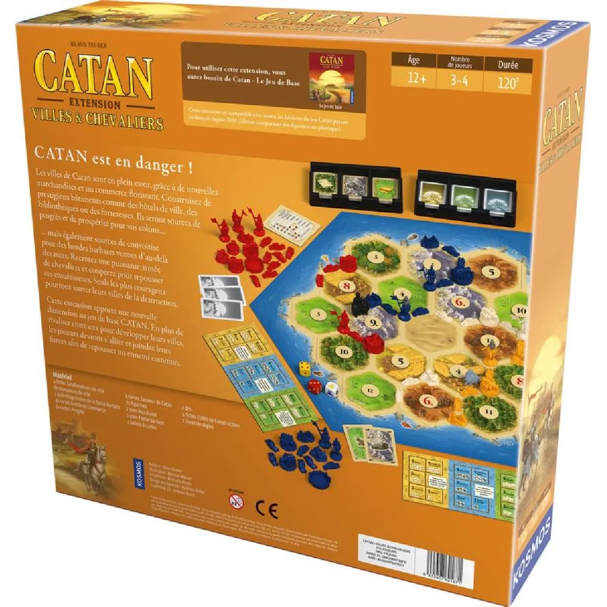 Asmodee Catan Extension Villes et Chevaliers
