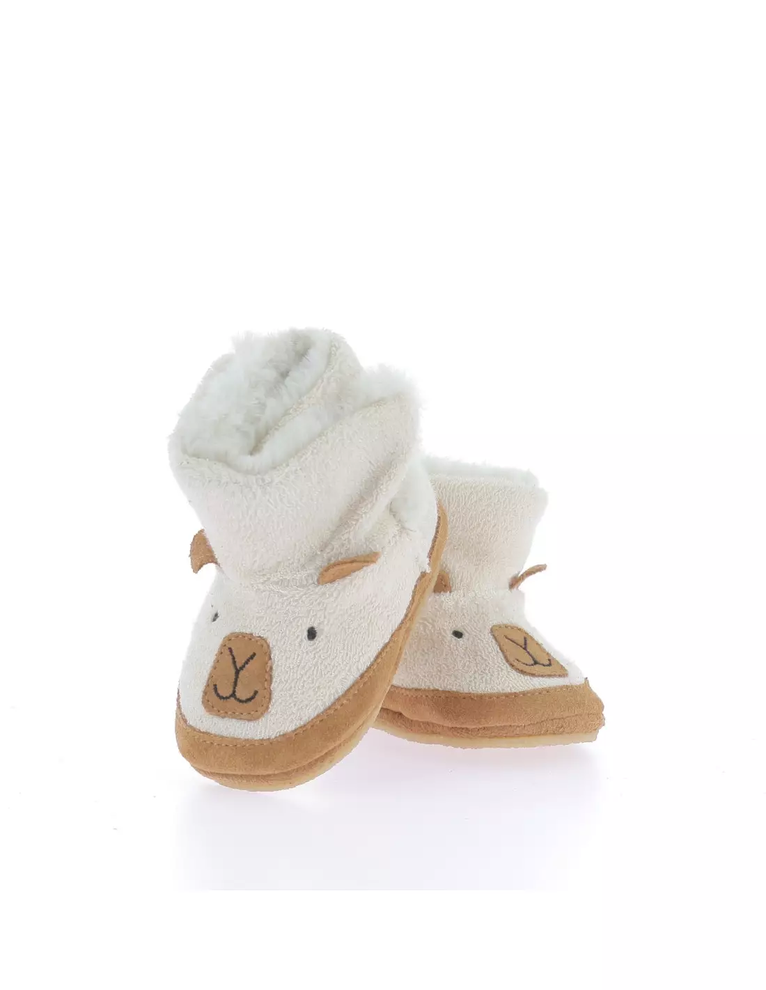 ROBEEZ ROB FURR - Pantoufles & chaussons Beigemarron