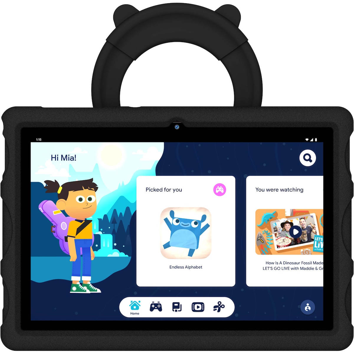 Acer 10,1” Kids nettbrettdeksel for ATAB1024E (sort)