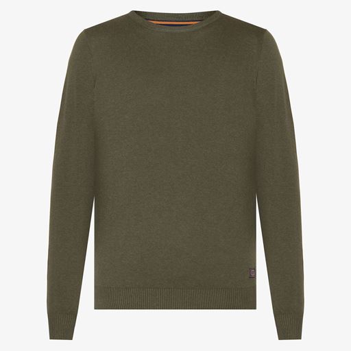 Signal Kyler Structure Crew Striktrøje, Ivy Green Melange, 4XL