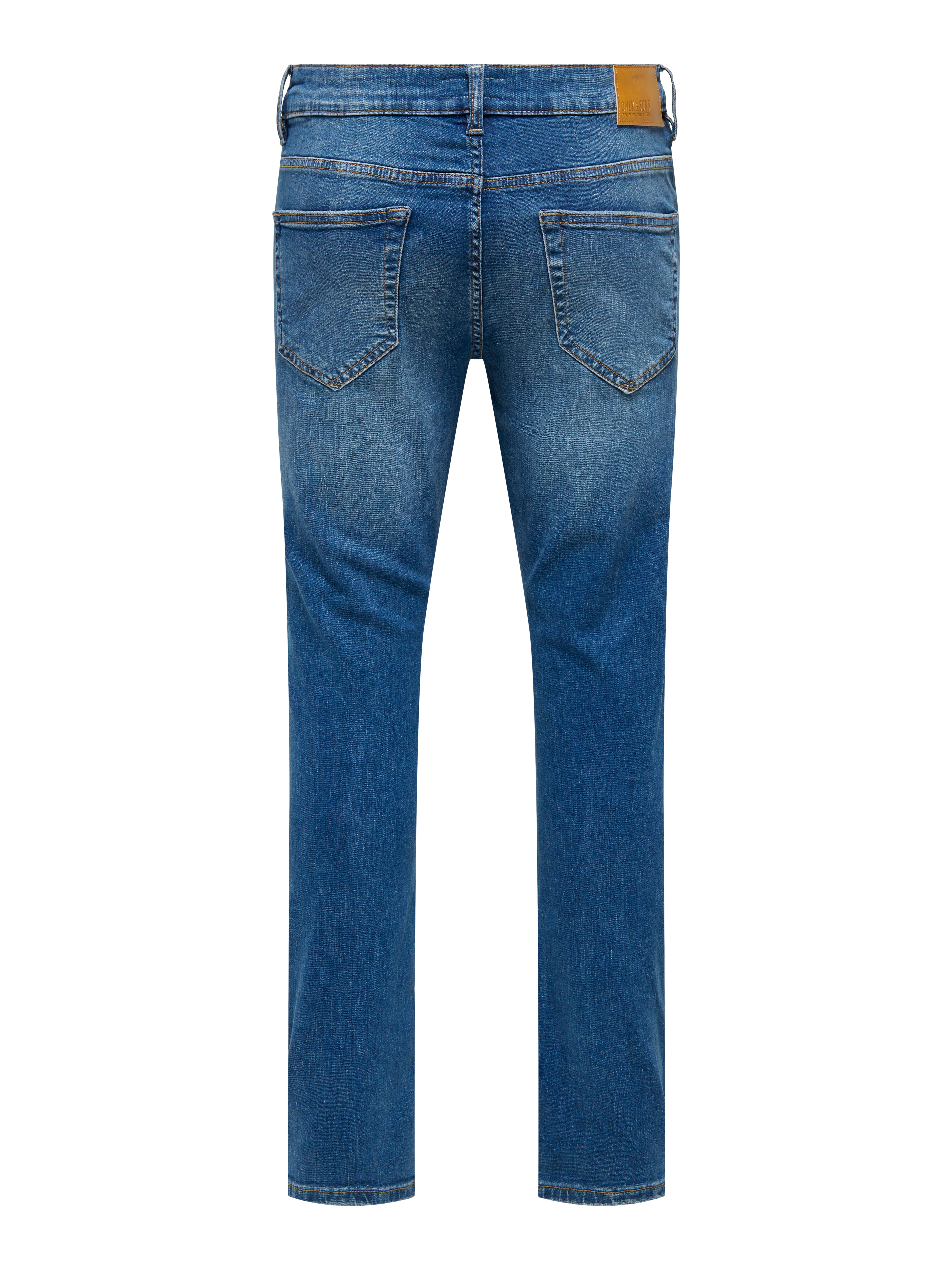 ONSLOOM Mid Rise Slim Fit Jeans Blue Denim