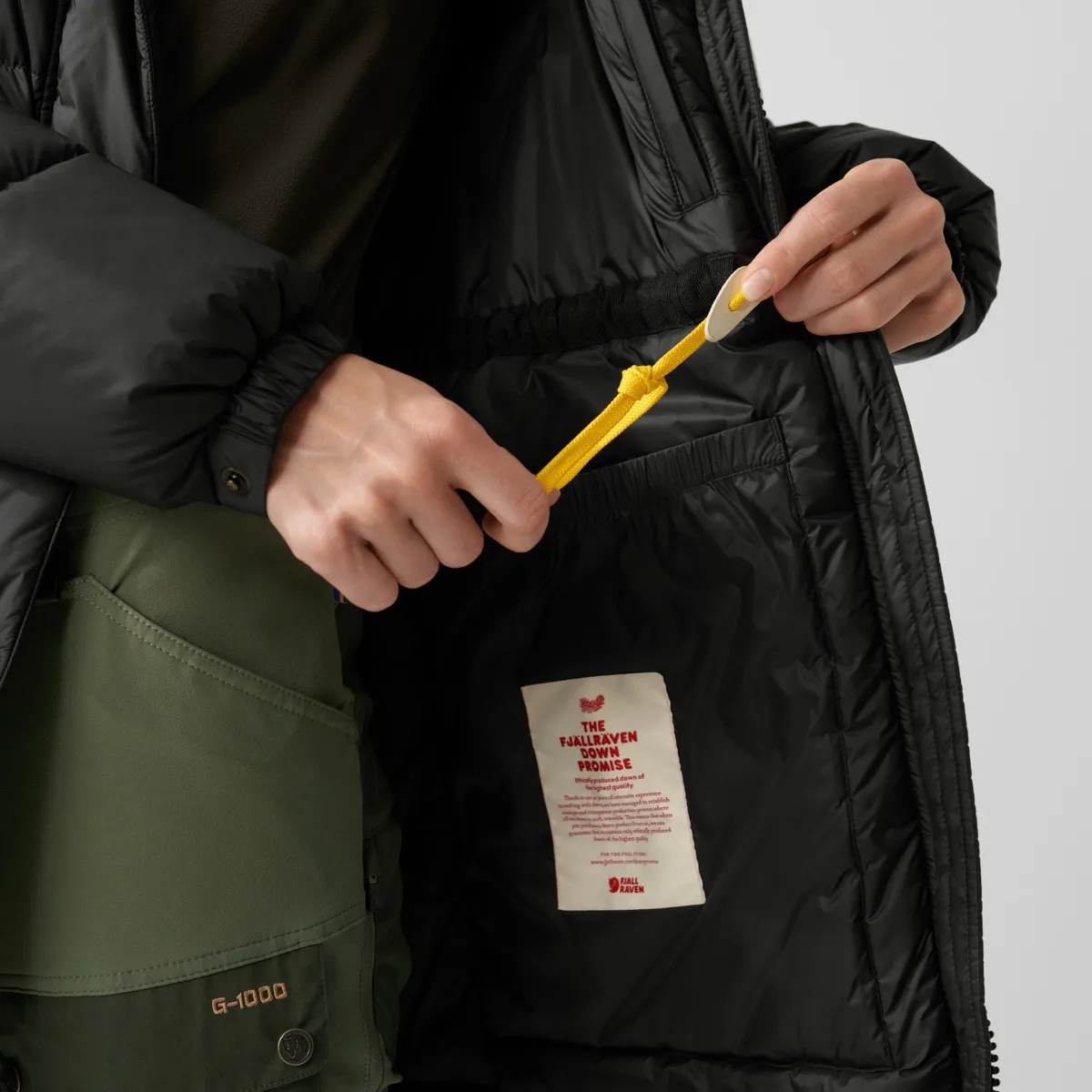 Fjällräven Expedition Long Down Parka Women's Black