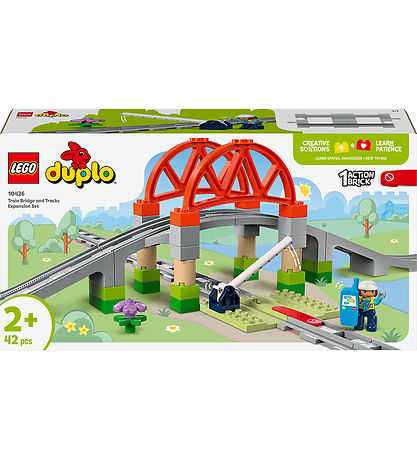 LEGO® DUPLO - Eisenbahnbrücke und Schienen... 10426 - 42 Teile