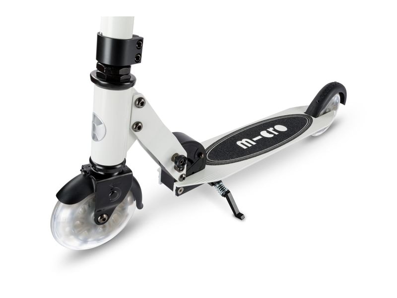 Micro Mobility Scooter Micro Sprite Glow LED White Klappbarer Scooter