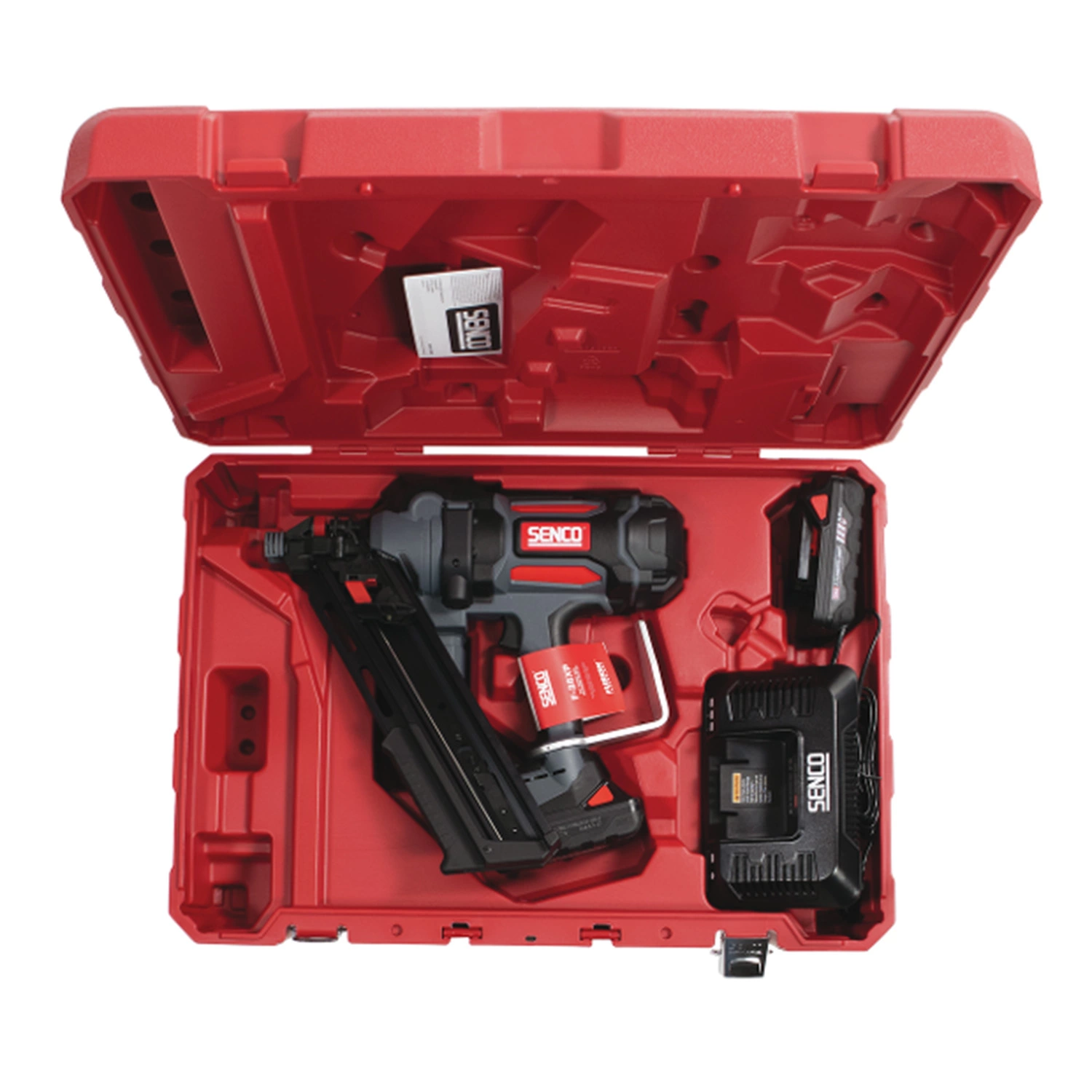 Senco F-35XP 18V Li-Ion accu tacker set (2x 3,0Ah) in koffer - 2,8-3,8mm