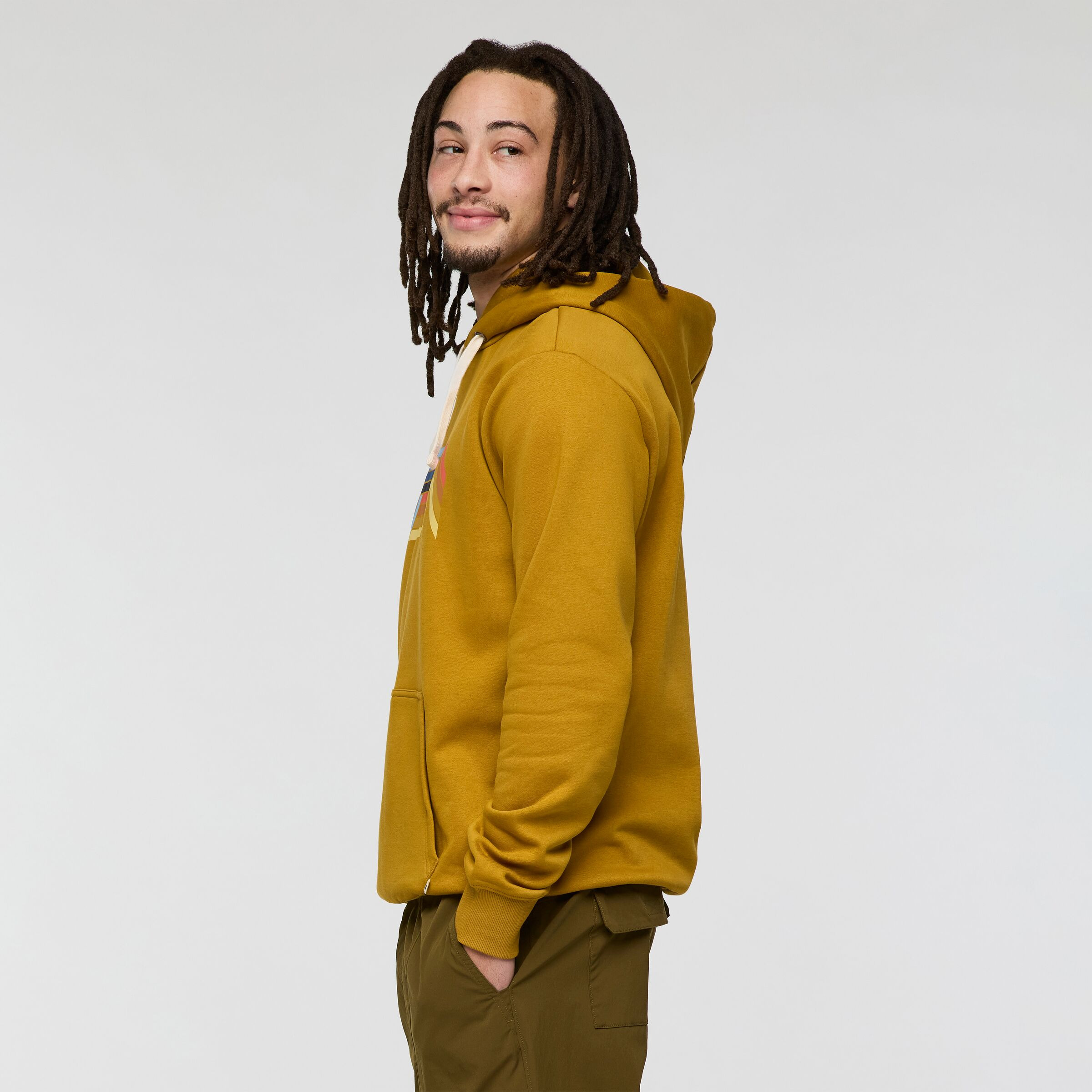 M Melting Sunset Pullover Hoodie