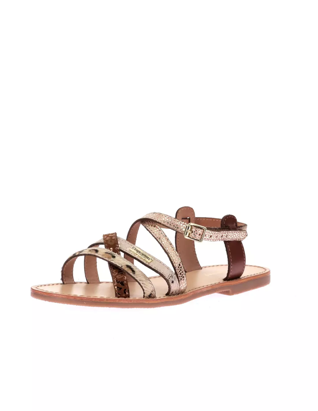 LES TROPEZIENNES HAPAXGUM - Sandales & nu-pieds LEOPARDMULTI