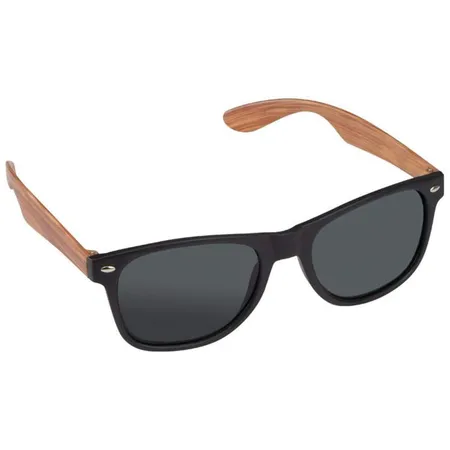 Macma Sonnenbrille mit Bügeln in Bambusopti UV 400 Schutz