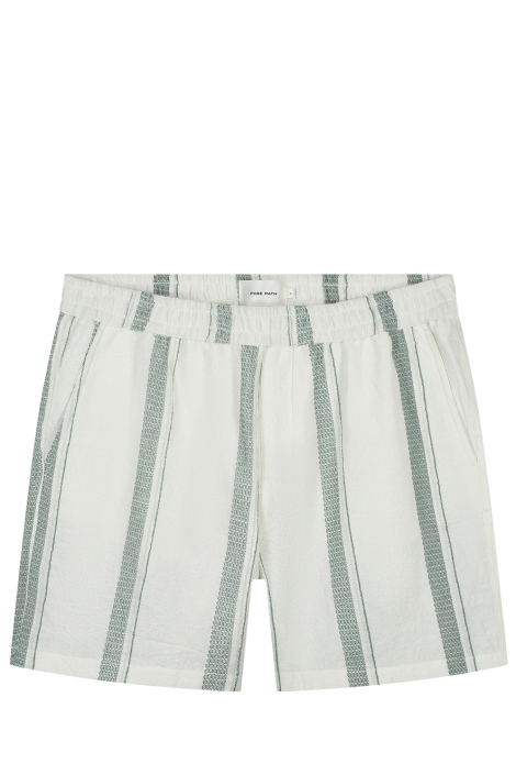 Pure Path witte heren korte broek