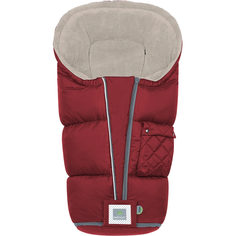 odenwälder Fußsack Gino-cs red velvet