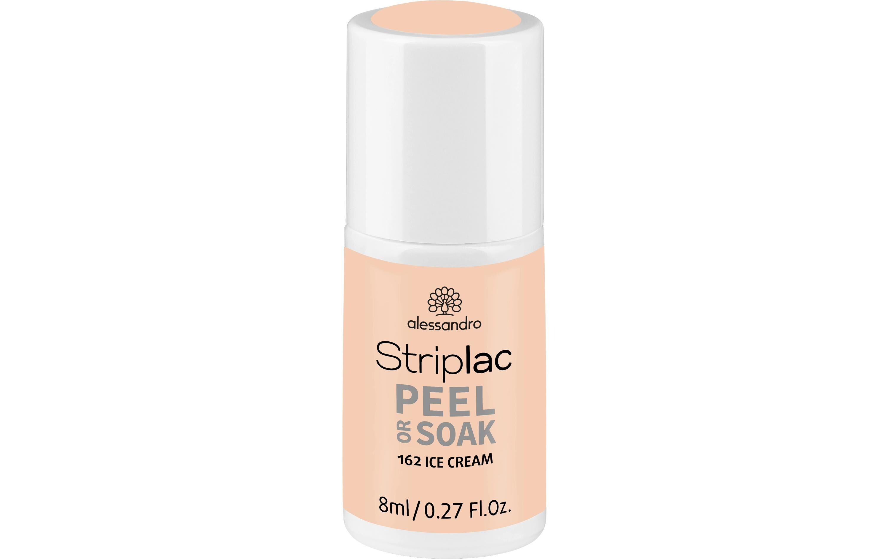 Nagelgel Striplac 162 Ice CreamKratz- und splitterfester Gel-Nagellack