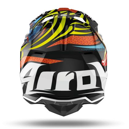 Casque cross Airoh WRAAP - LOLLIPOP - GLOSS 2023 - Multicolore