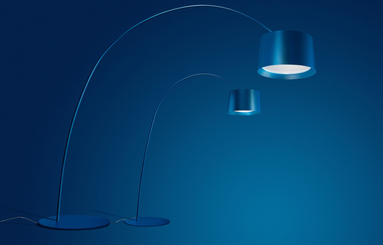Foscarini Twice as Twiggy booglamp LED Ø80 wit