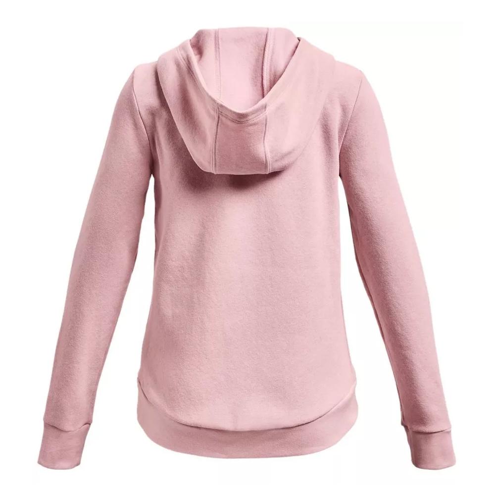 Under Armour Sweat Zippé Rose Fille Under Armour Rival Fleece