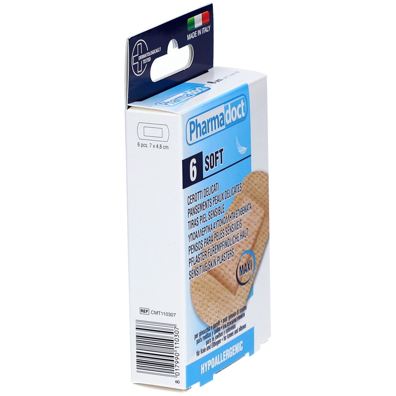 Pharmadoct Pflaster für empfindliche Haut 7 x 4,8 cm