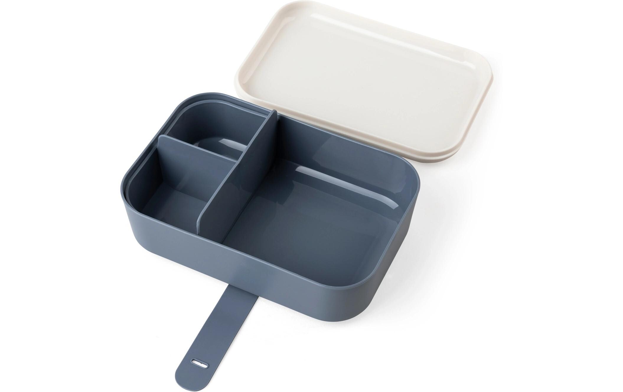 Lunchbox Silikonband Busy BuildersBrotdose mit Silikonband zum Verschliessen
