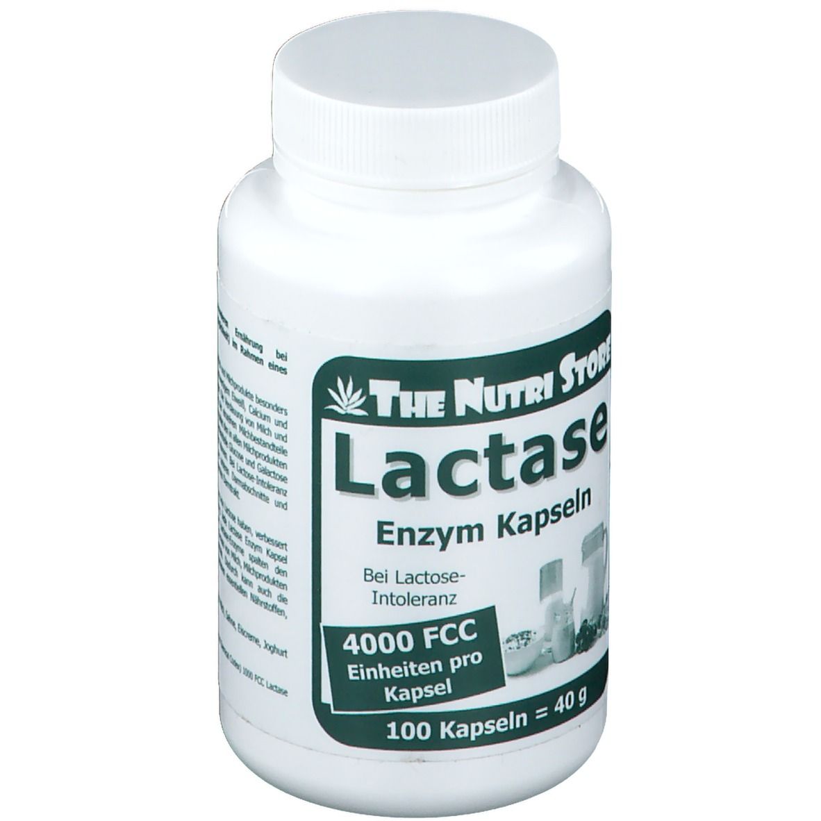 Lactase 4000 FCC Enzym Kapseln