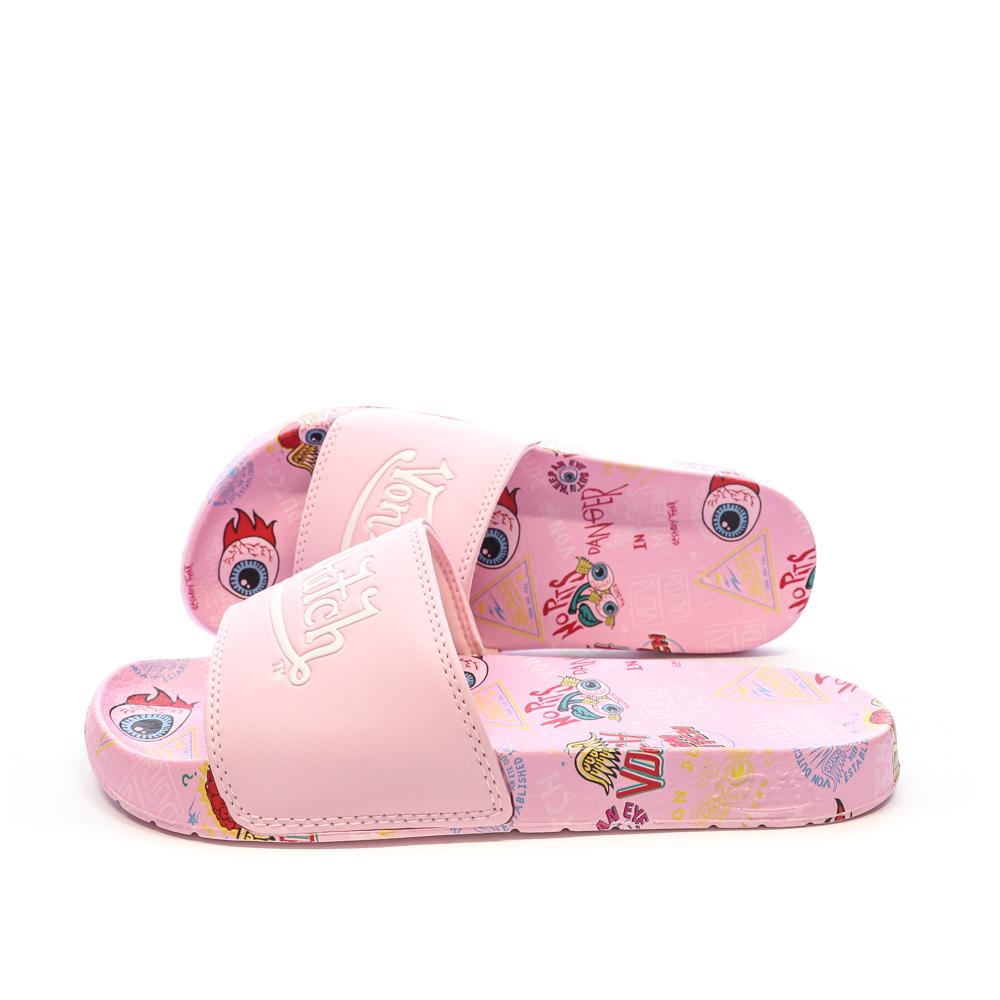 Von Dutch Claquettes Rose Femme Von Dutch 910790